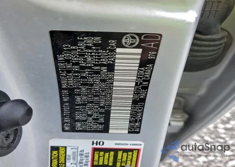 2014 Toyota Corolla L z USA, uszkodzony, nr VIN 2T1BURHE6EC016380